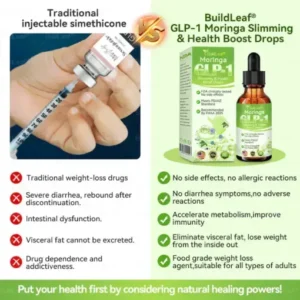 BuildLeaf® Moringa GLP-1 Slimming & Health Boost Drops