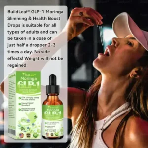 BuildLeaf® Moringa GLP-1 Slimming & Health Boost Drops