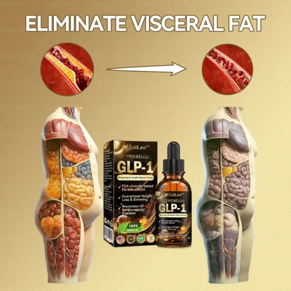 𝐁𝐮𝐢𝐥𝐝𝐥𝐞𝐚𝐟® 𝐓𝐢𝐫𝐳𝐞𝐩𝐚𝐭𝐢𝐝𝐞 𝐆𝐋𝐏-𝟏 Slimming & Health Boost Drops
