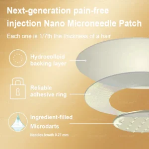 𝐁𝐮𝐢𝐥𝐝𝐋𝐞𝐚𝐟® 𝐆𝐋𝐏-𝟏 Slimming & health NANO MICRONEEDLE PATCH