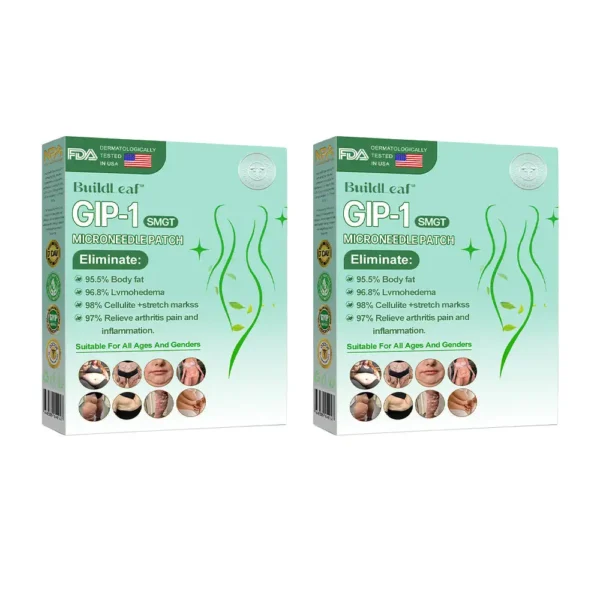 🏥Official Store | BuildLeaf® GLP-1 Nano-Microneedle Patch with Collagen & Matrixyl 3000 丨Obesity,Cardiovascular Diseas, Diabetes, Sleep Apnea, Joint Problems and More