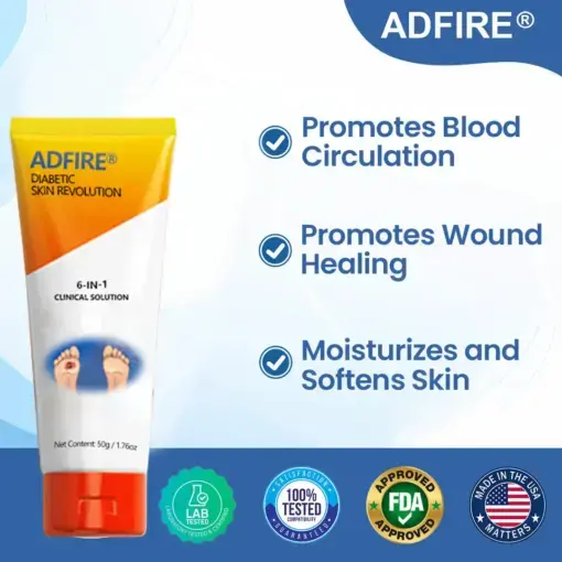 ADFIRE® Diabetic Skin Revolution – 6-IN-1 Clinical Solution