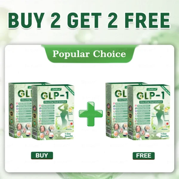 FDA Online Store | 𝑩𝒖𝐢𝒍𝒅𝑳𝒆𝐚𝒇® GL𝐏-1 8-𝒊𝒏-1 𝙁𝙞𝙩 & 𝙑𝙞𝙩𝙖𝙡 𝖮𝗋𝖺𝗅 𝙎𝙤𝙡𝙪𝙩𝙞𝙤𝙣 (𝑱𝒖𝒔𝒕 𝒐𝒏𝒄𝒆 𝒂 𝒅𝒂𝒚, 𝒗𝒊𝒔𝒊𝒃𝒍𝒆 𝒄𝒉𝒂𝒏𝒈𝒆𝒔 𝒊𝒏 7 𝒅𝒂𝒚𝒔) ✅ 𝑭𝒐𝒓 𝒐𝒃𝒆𝒔𝒊𝒕𝒚, 𝒄𝒂𝒓𝒅𝒊𝒐𝒗𝒂𝒔𝒄𝒖𝒍𝒂𝒓 𝒉𝒆𝒂𝒍𝒕𝒉, 𝒅𝒊𝒂𝒃𝒆𝒕𝒆𝒔, 𝒔𝒍𝒆𝒆𝒑 𝒂𝒑𝒏𝒆𝒂, 𝒈𝒖𝒕 𝒉𝒆𝒂𝒍𝒕𝒉, 𝒋𝒐𝒊𝒏𝒕 𝒊𝒔𝒔𝒖𝒆𝒔 𝒂𝒏𝒅 𝒎𝒐𝒓𝒆