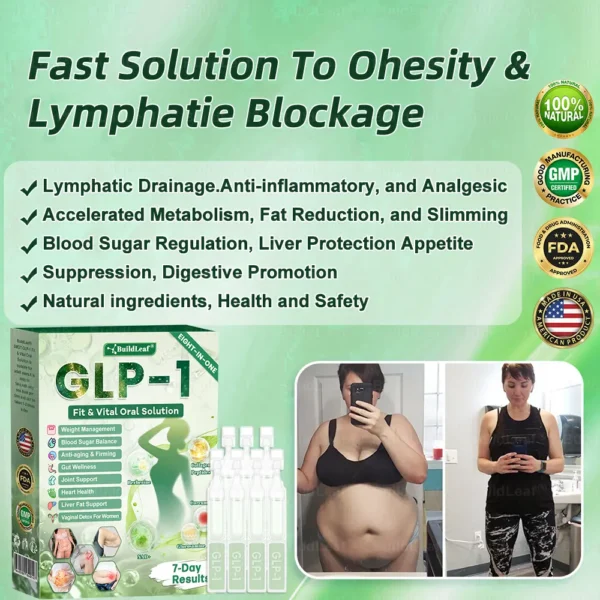 FDA Online Store | 𝑩𝒖𝐢𝒍𝒅𝑳𝒆𝐚𝒇® GL𝐏-1 8-𝒊𝒏-1 𝙁𝙞𝙩 & 𝙑𝙞𝙩𝙖𝙡 𝖮𝗋𝖺𝗅 𝙎𝙤𝙡𝙪𝙩𝙞𝙤𝙣 (𝑱𝒖𝒔𝒕 𝒐𝒏𝒄𝒆 𝒂 𝒅𝒂𝒚, 𝒗𝒊𝒔𝒊𝒃𝒍𝒆 𝒄𝒉𝒂𝒏𝒈𝒆𝒔 𝒊𝒏 7 𝒅𝒂𝒚𝒔) ✅ 𝑭𝒐𝒓 𝒐𝒃𝒆𝒔𝒊𝒕𝒚, 𝒄𝒂𝒓𝒅𝒊𝒐𝒗𝒂𝒔𝒄𝒖𝒍𝒂𝒓 𝒉𝒆𝒂𝒍𝒕𝒉, 𝒅𝒊𝒂𝒃𝒆𝒕𝒆𝒔, 𝒔𝒍𝒆𝒆𝒑 𝒂𝒑𝒏𝒆𝒂, 𝒈𝒖𝒕 𝒉𝒆𝒂𝒍𝒕𝒉, 𝒋𝒐𝒊𝒏𝒕 𝒊𝒔𝒔𝒖𝒆𝒔 𝒂𝒏𝒅 𝒎𝒐𝒓𝒆