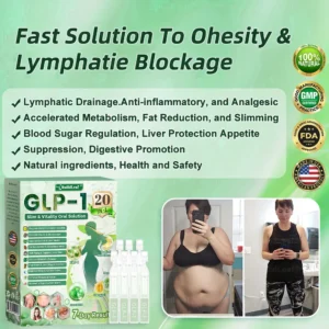 𝑩𝒖𝐢𝒍𝒅𝑳𝒆𝐚𝒇® GL𝐏-1 20-𝒊𝒏-1 Slim & Vitality 𝖮𝗋𝖺𝗅 𝙎𝙤𝙡𝙪𝙩𝙞𝙤𝙣 𝐰𝐢𝐭𝐡 𝐌𝐨𝐫𝐢𝐧𝐠𝐚, Ashwagandha,100B CFU Probiotic ,𝐎𝐦𝐞𝐠𝐚-𝟑,𝐍𝐀𝐃 & 𝐍𝐌𝐍 𝐟𝐨𝐫 Obesity, Diabetes, Digestive & Cardiovascular Health, Joint Support, Skin Firming, Anti-Aging, Stress Relief & Energy Boost.