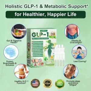 𝑩𝒖𝐢𝒍𝒅𝑳𝒆𝐚𝒇® GL𝐏-1 20-𝒊𝒏-1 Slim & Vitality 𝖮𝗋𝖺𝗅 𝙎𝙤𝙡𝙪𝙩𝙞𝙤𝙣 𝐰𝐢𝐭𝐡 𝐌𝐨𝐫𝐢𝐧𝐠𝐚, Ashwagandha,100B CFU Probiotic ,𝐎𝐦𝐞𝐠𝐚-𝟑,𝐍𝐀𝐃 & 𝐍𝐌𝐍 𝐟𝐨𝐫 Obesity, Diabetes, Digestive & Cardiovascular Health, Joint Support, Skin Firming, Anti-Aging, Stress Relief & Energy Boost.