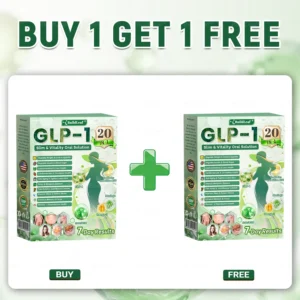 𝑩𝒖𝐢𝒍𝒅𝑳𝒆𝐚𝒇® GL𝐏-1 20-𝒊𝒏-1 Slim & Vitality 𝖮𝗋𝖺𝗅 𝙎𝙤𝙡𝙪𝙩𝙞𝙤𝙣 𝐰𝐢𝐭𝐡 𝐌𝐨𝐫𝐢𝐧𝐠𝐚, Ashwagandha,100B CFU Probiotic ,𝐎𝐦𝐞𝐠𝐚-𝟑,𝐍𝐀𝐃 & 𝐍𝐌𝐍 𝐟𝐨𝐫 Obesity, Diabetes, Digestive & Cardiovascular Health, Joint Support, Skin Firming, Anti-Aging, Stress Relief & Energy Boost.