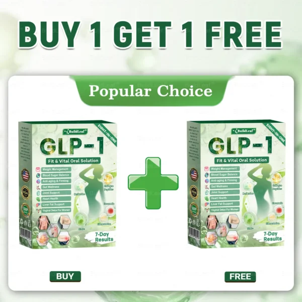 🏥FDA Official Store | 𝑩𝒖𝐢𝒍𝒅𝑳𝒆𝐚𝒇® GL𝐏-1 8-𝒊𝒏-1 𝙁𝙞𝙩 & 𝙑𝙞𝙩𝙖𝙡 𝖮𝗋𝖺𝗅 𝙎𝙤𝙡𝙪𝙩𝙞𝙤𝙣  (𝑱𝒖𝒔𝒕 𝒐𝒏𝒄𝒆 𝒂 𝒅𝒂𝒚, 𝒗𝒊𝒔𝒊𝒃𝒍𝒆 𝒄𝒉𝒂𝒏𝒈𝒆𝒔 𝒊𝒏 7 𝒅𝒂𝒚𝒔) ✅ 𝑭𝒐𝒓 𝒐𝒃𝒆𝒔𝒊𝒕𝒚, 𝒄𝒂𝒓𝒅𝒊𝒐𝒗𝒂𝒔𝒄𝒖𝒍𝒂𝒓 𝒉𝒆𝒂𝒍𝒕𝒉, 𝒅𝒊𝒂𝒃𝒆𝒕𝒆𝒔, 𝒔𝒍𝒆𝒆𝒑 𝒂𝒑𝒏𝒆𝒂, 𝒈𝒖𝒕 𝒉𝒆𝒂𝒍𝒕𝒉, 𝒋𝒐𝒊𝒏𝒕 𝒊𝒔𝒔𝒖𝒆𝒔, 𝒂𝒏𝒅 𝒎𝒐𝒓𝒆