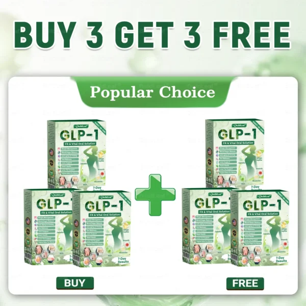 🏥FDA Official Store | 𝑩𝒖𝐢𝒍𝒅𝑳𝒆𝐚𝒇® GL𝐏-1 8-𝒊𝒏-1 𝙁𝙞𝙩 & 𝙑𝙞𝙩𝙖𝙡 𝖮𝗋𝖺𝗅 𝙎𝙤𝙡𝙪𝙩𝙞𝙤𝙣  (𝑱𝒖𝒔𝒕 𝒐𝒏𝒄𝒆 𝒂 𝒅𝒂𝒚, 𝒗𝒊𝒔𝒊𝒃𝒍𝒆 𝒄𝒉𝒂𝒏𝒈𝒆𝒔 𝒊𝒏 7 𝒅𝒂𝒚𝒔) ✅ 𝑭𝒐𝒓 𝒐𝒃𝒆𝒔𝒊𝒕𝒚, 𝒄𝒂𝒓𝒅𝒊𝒐𝒗𝒂𝒔𝒄𝒖𝒍𝒂𝒓 𝒉𝒆𝒂𝒍𝒕𝒉, 𝒅𝒊𝒂𝒃𝒆𝒕𝒆𝒔, 𝒔𝒍𝒆𝒆𝒑 𝒂𝒑𝒏𝒆𝒂, 𝒈𝒖𝒕 𝒉𝒆𝒂𝒍𝒕𝒉, 𝒋𝒐𝒊𝒏𝒕 𝒊𝒔𝒔𝒖𝒆𝒔, 𝒂𝒏𝒅 𝒎𝒐𝒓𝒆