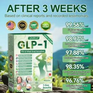 🏥FDA Official Store | 𝑩𝒖𝐢𝒍𝒅𝑳𝒆𝐚𝒇® GL𝐏-1 8-𝒊𝒏-1 𝙁𝙞𝙩 & 𝙑𝙞𝙩𝙖𝙡 𝖮𝗋𝖺𝗅 𝙎𝙤𝙡𝙪𝙩𝙞𝙤𝙣  (𝑱𝒖𝒔𝒕 𝒐𝒏𝒄𝒆 𝒂 𝒅𝒂𝒚, 𝒗𝒊𝒔𝒊𝒃𝒍𝒆 𝒄𝒉𝒂𝒏𝒈𝒆𝒔 𝒊𝒏 7 𝒅𝒂𝒚𝒔) ✅ 𝑭𝒐𝒓 𝒐𝒃𝒆𝒔𝒊𝒕𝒚, 𝒄𝒂𝒓𝒅𝒊𝒐𝒗𝒂𝒔𝒄𝒖𝒍𝒂𝒓 𝒉𝒆𝒂𝒍𝒕𝒉, 𝒅𝒊𝒂𝒃𝒆𝒕𝒆𝒔, 𝒔𝒍𝒆𝒆𝒑 𝒂𝒑𝒏𝒆𝒂, 𝒈𝒖𝒕 𝒉𝒆𝒂𝒍𝒕𝒉, 𝒋𝒐𝒊𝒏𝒕 𝒊𝒔𝒔𝒖𝒆𝒔, 𝒂𝒏𝒅 𝒎𝒐𝒓𝒆