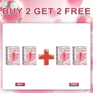 US 🏥FDA Store | 𝐵uil𝗱𝐿ea𝐟® 𝐆𝐋𝐏-𝟏 Support 𝑁ano 𝑀icroneedle 𝑃atch with Collagen & Matrixyl 3000 丨Obesity,Cardiovascular Diseas, Diabetes, Sleep Apnea, Joint Problems and More (Pink)