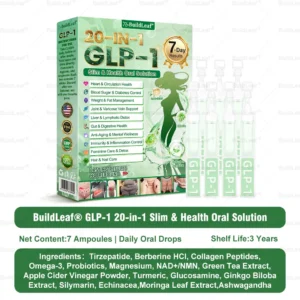 𝘽𝙪𝙞𝙡𝙙𝙇𝙚𝙖𝙛® 𝗚𝗟𝗣-𝟭 𝟐𝟎-𝐢𝐧-𝟏 𝐒𝐥𝐢𝐦 & 𝐇𝐞𝐚𝐥𝐭𝐡 𝐎𝐫𝐚𝐥 𝐒𝐨𝐥𝐮𝐭𝐢𝐨𝐧 (𝑶𝒏𝒄𝒆 𝒂 𝒅𝒂𝒚, 𝒓𝒆𝒔𝒖𝒍𝒕𝒔 𝒊𝒏 7 𝒅𝒂𝒚𝒔), 𝑾𝒊𝒕𝒉 100 𝑩𝒊𝒍𝒍𝒊𝒐𝒏 𝑪𝑭𝑼 𝑨𝒄𝒕𝒊𝒗𝒆 𝑷𝒓𝒐𝒃𝒊𝒐𝒕𝒊𝒄𝒔 ✅ 𝑺𝒖𝒑𝒑𝒐𝒓𝒕𝒔 𝒘𝒆𝒊𝒈𝒉𝒕 𝒎𝒂𝒏𝒂𝒈𝒆𝒎𝒆𝒏𝒕, 𝒉𝒆𝒂𝒓𝒕 𝒉𝒆𝒂𝒍𝒕𝒉, 𝒅𝒊𝒂𝒃𝒆𝒕𝒆𝒔, 𝒈𝒖𝒕 & 𝒘𝒐𝒎𝒆𝒏’𝒔 𝒉𝒆𝒂𝒍𝒕𝒉, 𝒘𝒉𝒊𝒍𝒆 𝒇𝒊𝒓𝒎𝒊𝒏𝒈 𝒔𝒌𝒊𝒏 & 𝒃𝒐𝒐𝒔𝒕𝒊𝒏𝒈 𝒆𝒏𝒆𝒓𝒈𝒚.🔥🔥