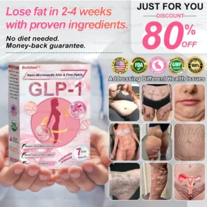 FDA Store | 𝐵uil𝗱𝐿ea𝐟® 𝐆𝐋𝐏-𝟏 Support 𝑁ano 𝑀icroneedle 𝑃atch with Collagen & Matrixyl 3000 丨Obesity,Cardiovascular Diseas, Diabetes, Sleep Apnea, Joint Problems and More