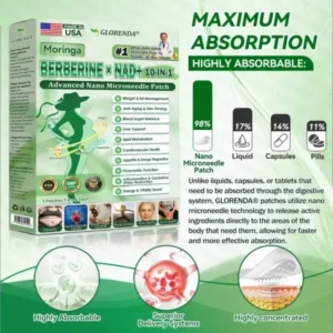 𝐆𝐋𝐎𝑹𝑬𝑵𝑫𝗔® 𝑴𝒐𝒓𝒊𝒏𝒈𝗮 · 𝗕𝗲𝗿𝗯𝗲𝗿𝙞𝙣𝙚 × 𝙉𝘼𝐃+ 𝟏𝟎-𝐢𝐧-𝟏 𝗔𝗱𝘃𝗮𝗻𝗰𝙚𝙙 𝙉𝙖𝙣𝙤 𝙈𝙞𝙘𝙧𝙤𝙣𝙚𝙚𝐝𝐥𝐞 𝐏𝐚𝐭𝙘𝙝