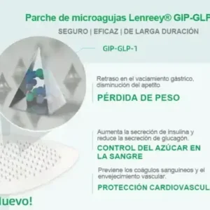 Lenreey® GIP+GLP-1 Parche de Microagujas Nano