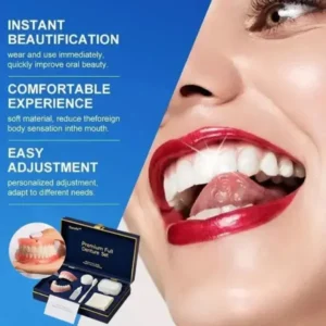 Tiworld™ Advanced Customized Full Denture Set