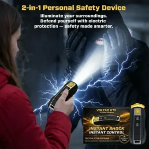 Voltax ShockForce 75M Stun Car Keychain