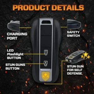 Voltax ShockForce 75M Stun Car Keychain